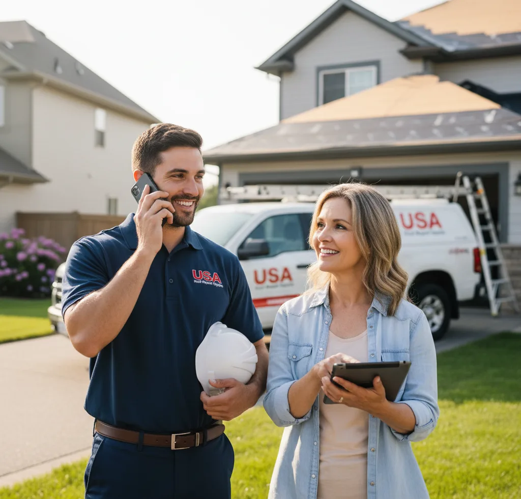 USA Roof Repair Experts customer support in Metter